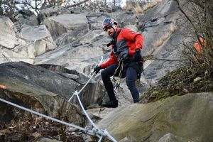 FERRATA UNDER HNĚVÍN CASTLE