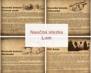 Naučná stezka "Zaniklá důlní díla v Lomu a Loučné"