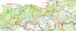 CYKLOTRASA Č. 231 - ŽEBRÁCKÝ ROH - DLOUHÁ LOUKA - OSEK - DUCHCOV - ZÁBRUŠANY - KOSTOMLATY - MĚRUNICE