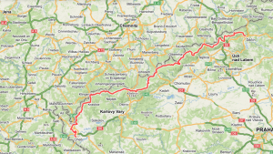 CYKLOTRASA Č. 23 - DĚČÍN - MAXIČKY - SNĚŽNÍK - PETROVICE - NAKÉŘOV - ADOLFOV -CÍNOVEC - NOVÉ MĚSTO V KR. HORÁCH - KLÍNY - HORA SV. KATEŘINY - KALEK - HORA SV. ŠEBESTIÁNA - RUSOVÁ - MĚDĚNEC - LOUČNÁ - HR. KRAJE